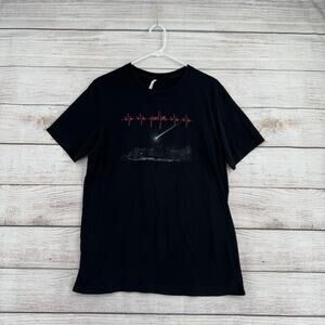 Pearl Jam 2022 World Tour Concert T-Shirt Adult Medium Black Meteor heartbeat